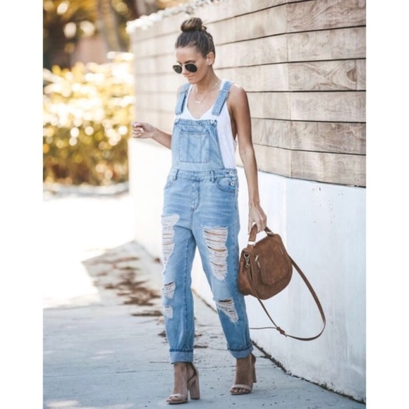 80s style overalls